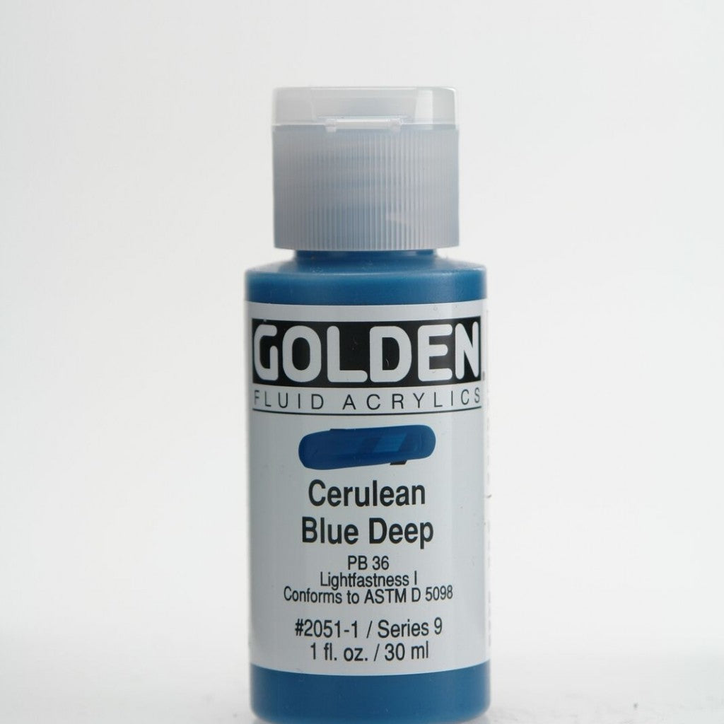 Golden - Fluid 30ml - 2051-1 Cerulean Blue Deep