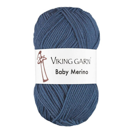 Baby Merino - 225 Himmelblå - HobbyHimmelen