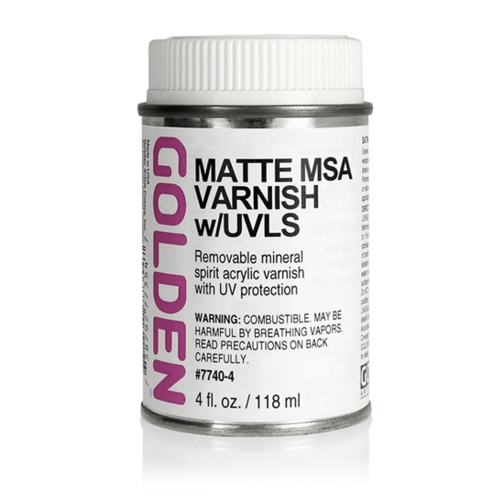 Golden Ferniss - MSA Matte med UVLS - EU27740-4, 119ml -U