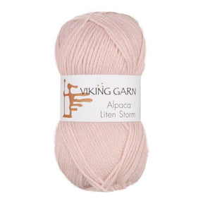 Alpaca Liten Storm - 764 Lys Rosa - HobbyHimmelen