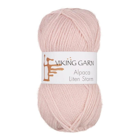 Alpaca Liten Storm - 764 Lys Rosa - HobbyHimmelen