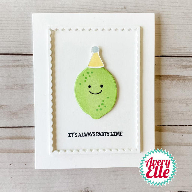 Avery Elle Stempelsett, 10 x 15cm - Funny Faces - HobbyHimmelen