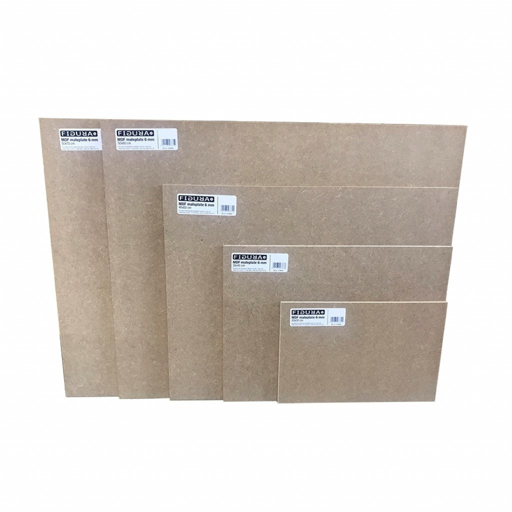 Figura - MDF-maleplate - 40x50cm