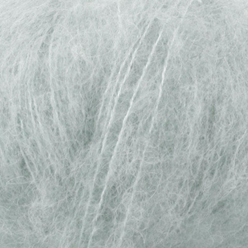 Brushed Alpaca Silk Uni - 14 Lys Grågrønn - HobbyHimmelen