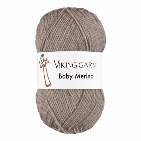 Baby Merino - 207 Beigemelert - HobbyHimmelen