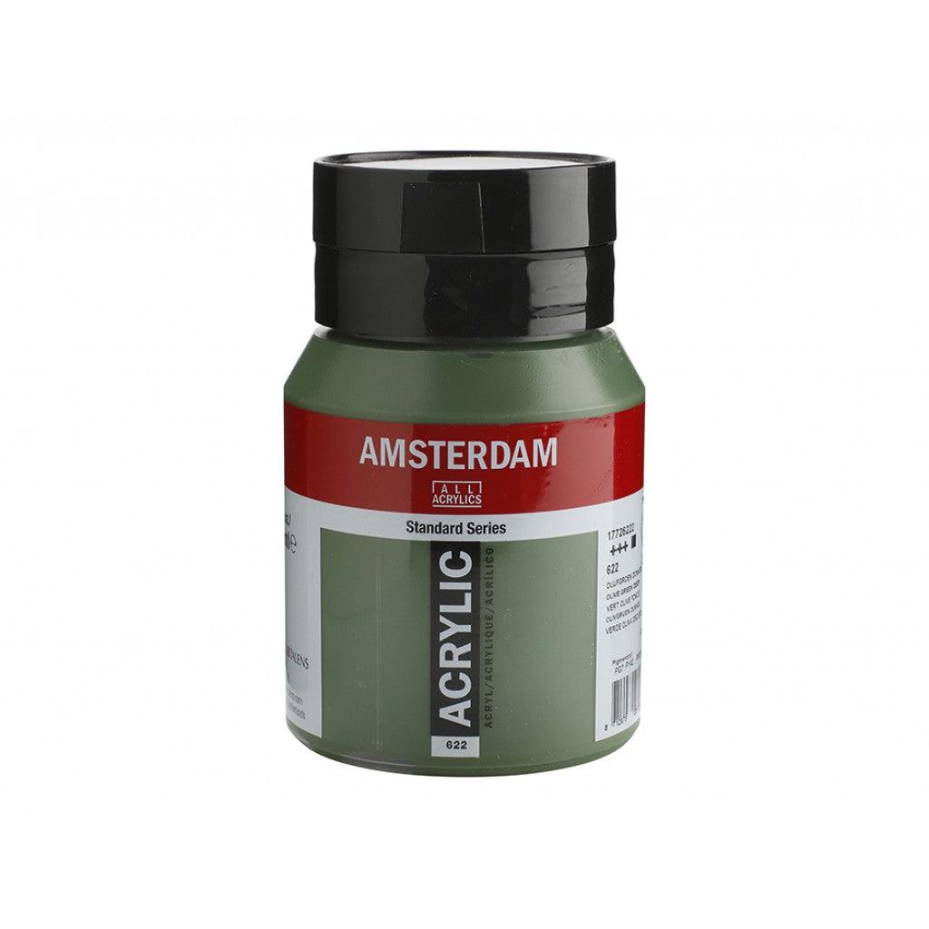 Amsterdam Standard 500ml - 622 Olive Green Deep - HobbyHimmelen