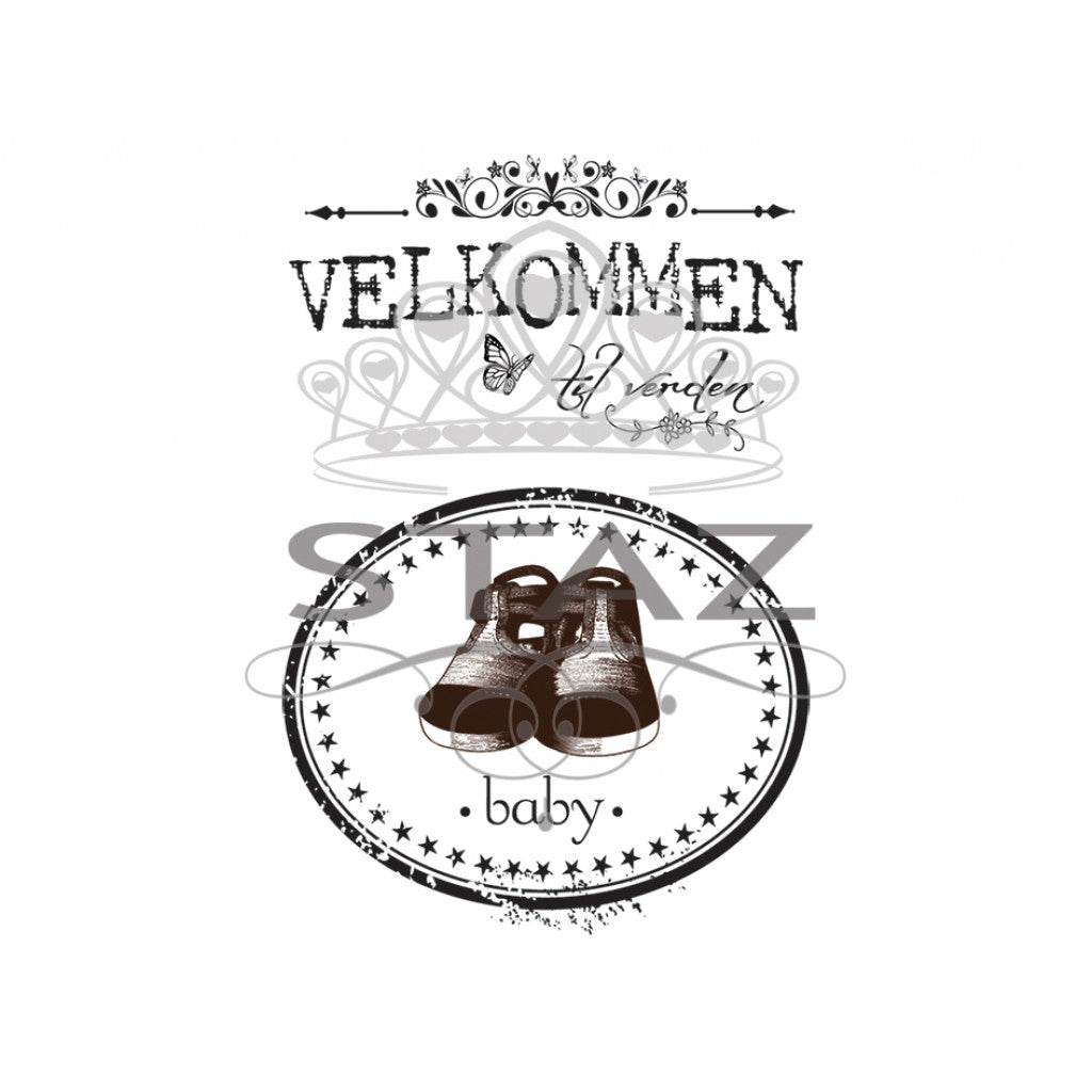 Staz Stempelsett - Velkommen til Verden