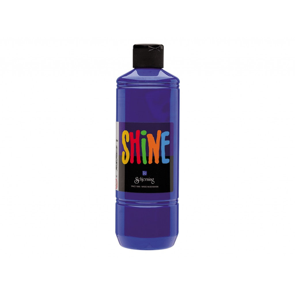 Shine akrylmaling 500ml - 2020 Blå