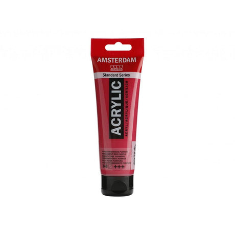 Amsterdam Standard 120ml - 348 Permanent Red Purple - HobbyHimmelen