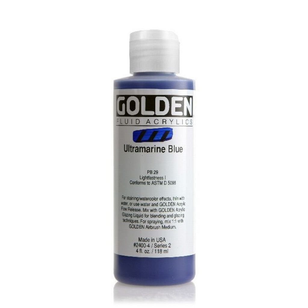 Golden - Fluid 118ml - 2400-4 Ultramarine Blue