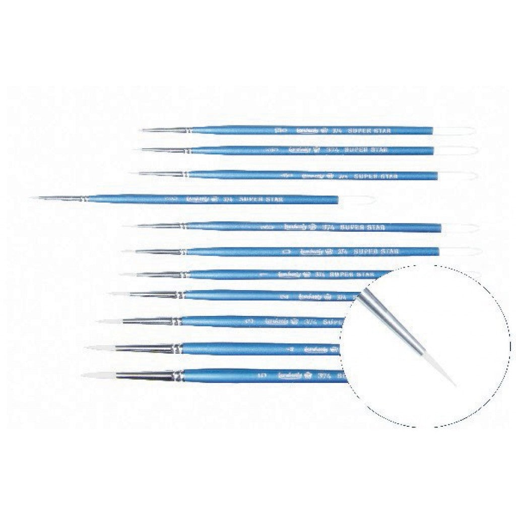 Leonhardy - Miniatyrpensel #3/0