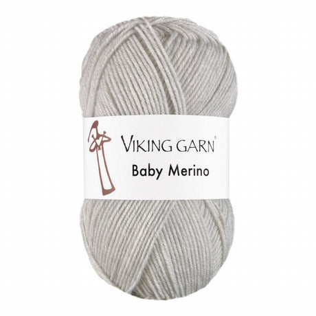 Baby Merino - 212 Perlegrå - HobbyHimmelen