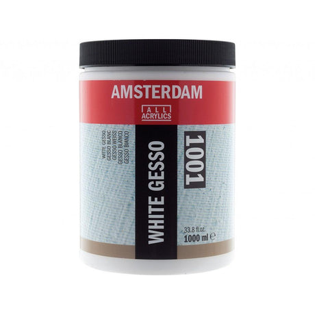 Amsterdam Gesso White 1001 - 1000ml - HobbyHimmelen