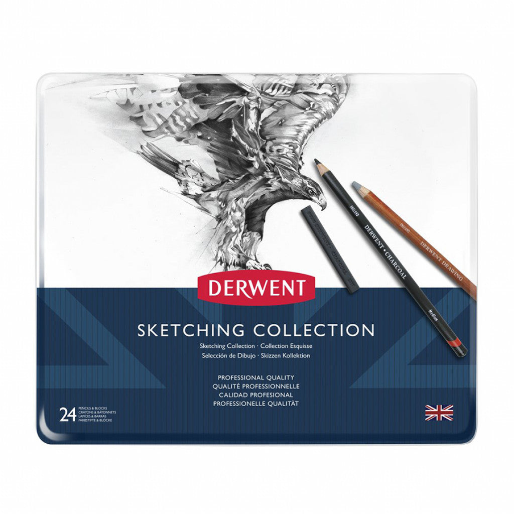 Derwent sett Collection Sketch - 24 Farger