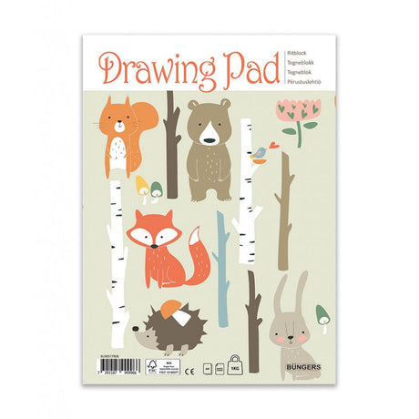 Büngers - 1kg Tegneblokk A4 - HobbyHimmelen