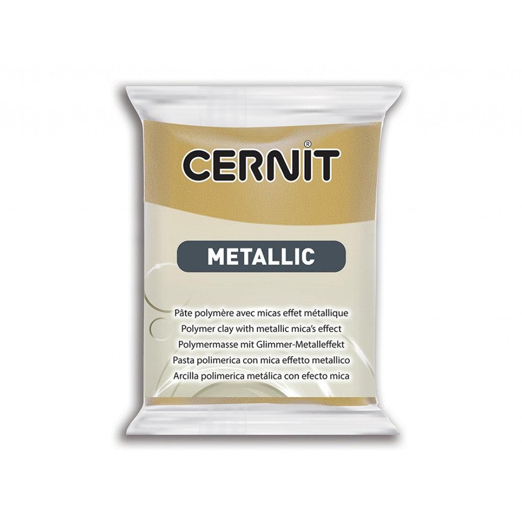 Cernit Metallic 56g - 053 Rich Gold - HobbyHimmelen