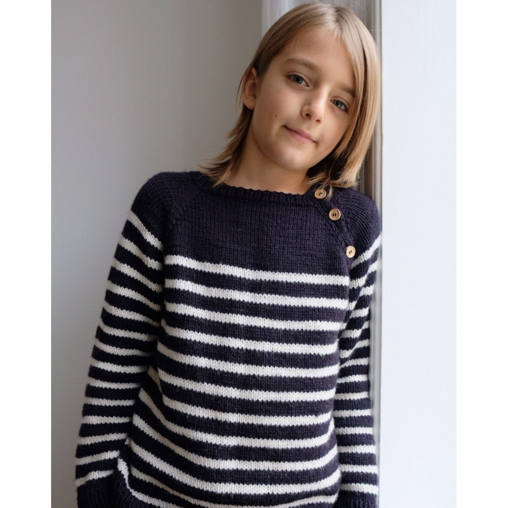 Mønster PetiteKnit - Seaside Sweater Junior