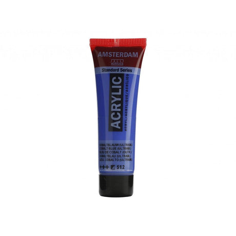 Amsterdam Standard 20ml - 512 Cobalt Blue (Ultramarine) - HobbyHimmelen