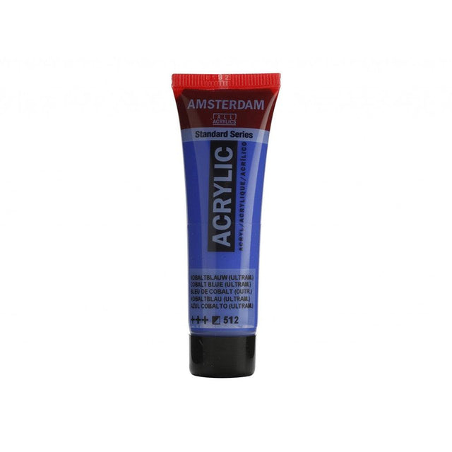 Amsterdam Standard 20ml - 512 Cobalt Blue (Ultramarine) - HobbyHimmelen