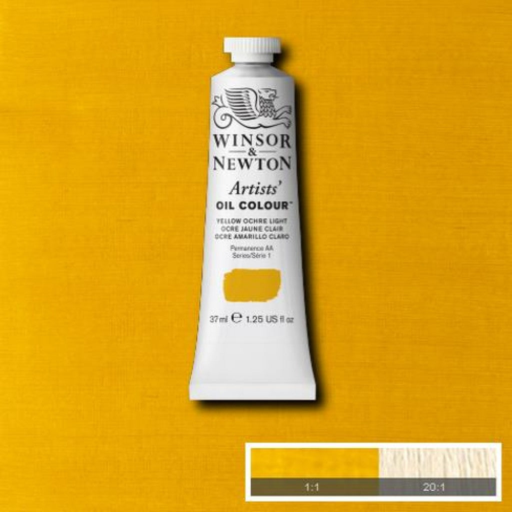 W&N - Artists Oil 37ml - 745 Yellow Ochre Light