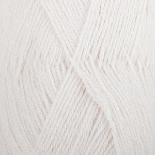Alpaca Uni - 101 Hvit - HobbyHimmelen