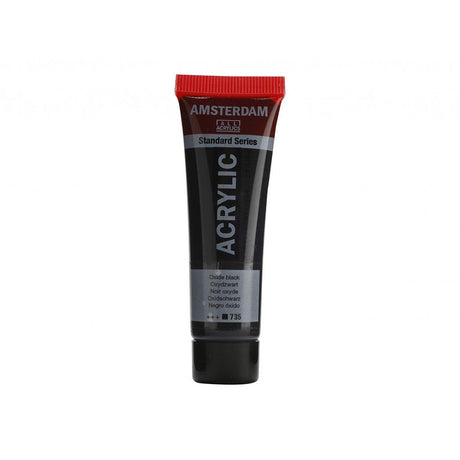 Amsterdam Standard 20ml - 735 Oxide Black - HobbyHimmelen