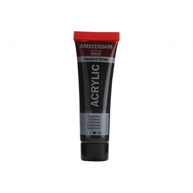 Amsterdam Standard 20ml - 735 Oxide Black - HobbyHimmelen