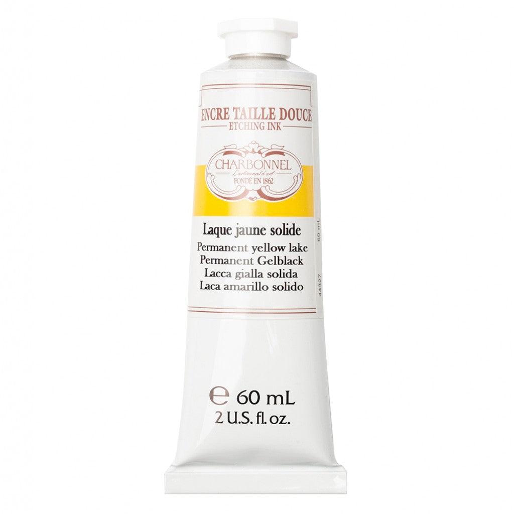 Charbonnel - Etching Ink 60ml - Permanent Yellow Lake - HobbyHimmelen