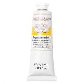 Charbonnel - Etching Ink 60ml - Permanent Yellow Lake - HobbyHimmelen