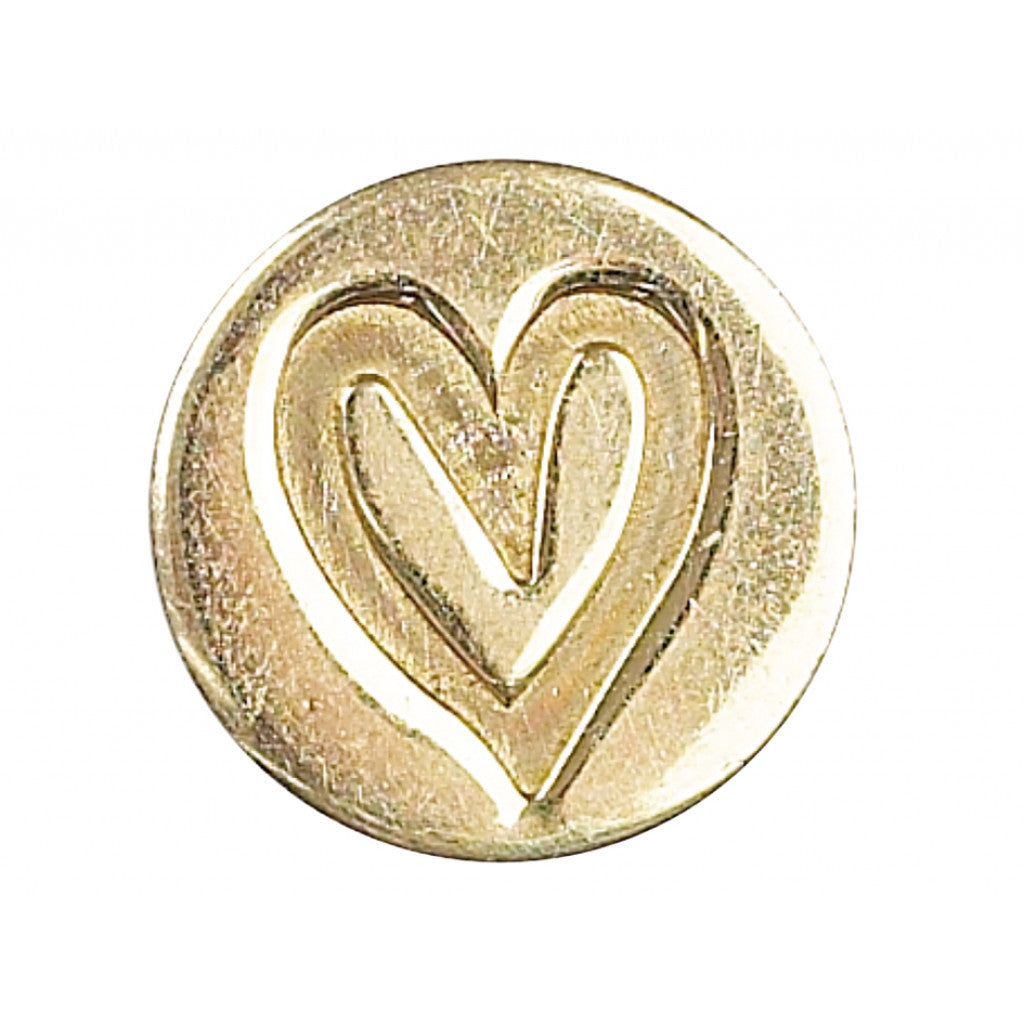 Decorative Sealing Coin - Hjerte