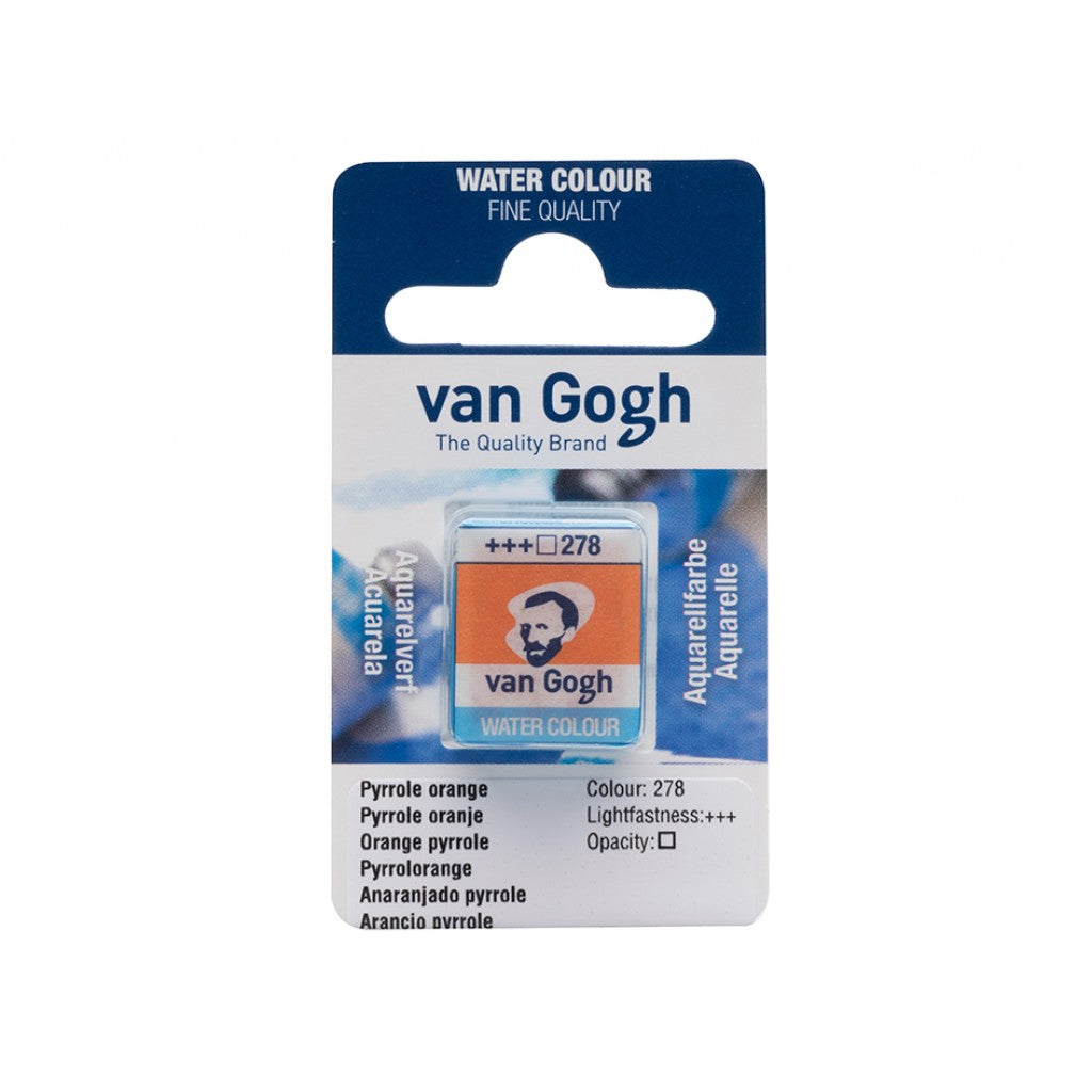 Van Gogh Akvarell H.Pan 278 Pyrrole orange