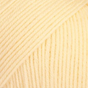 Baby Merino Uni - 3 Lys Gul - HobbyHimmelen