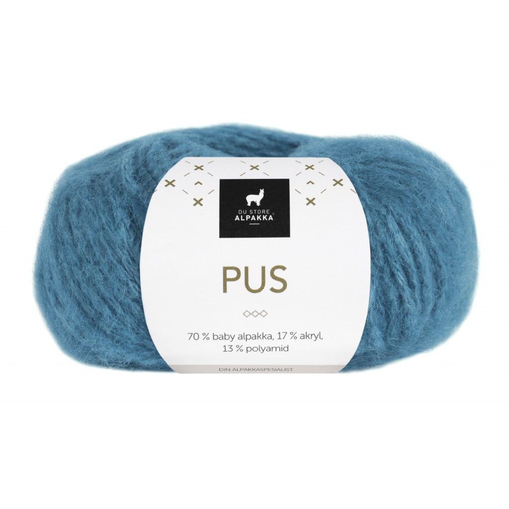 Pus  - 4002  Mørk turkis