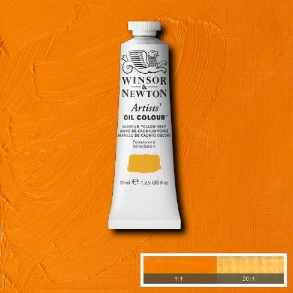 W&N - Artists Oil 37ml - 111 Cadmium Yellow Deep
