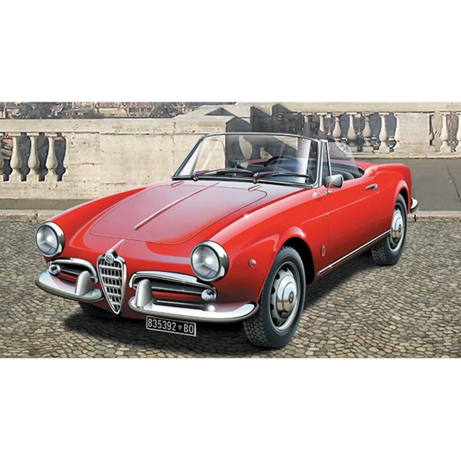 Italeri - 1:24 Alfa Romeo Giulietta Spider 1300 – HobbyHimmelen