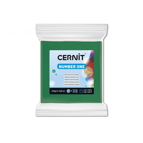 Cernit Number One 250g - 600 Grønn - HobbyHimmelen