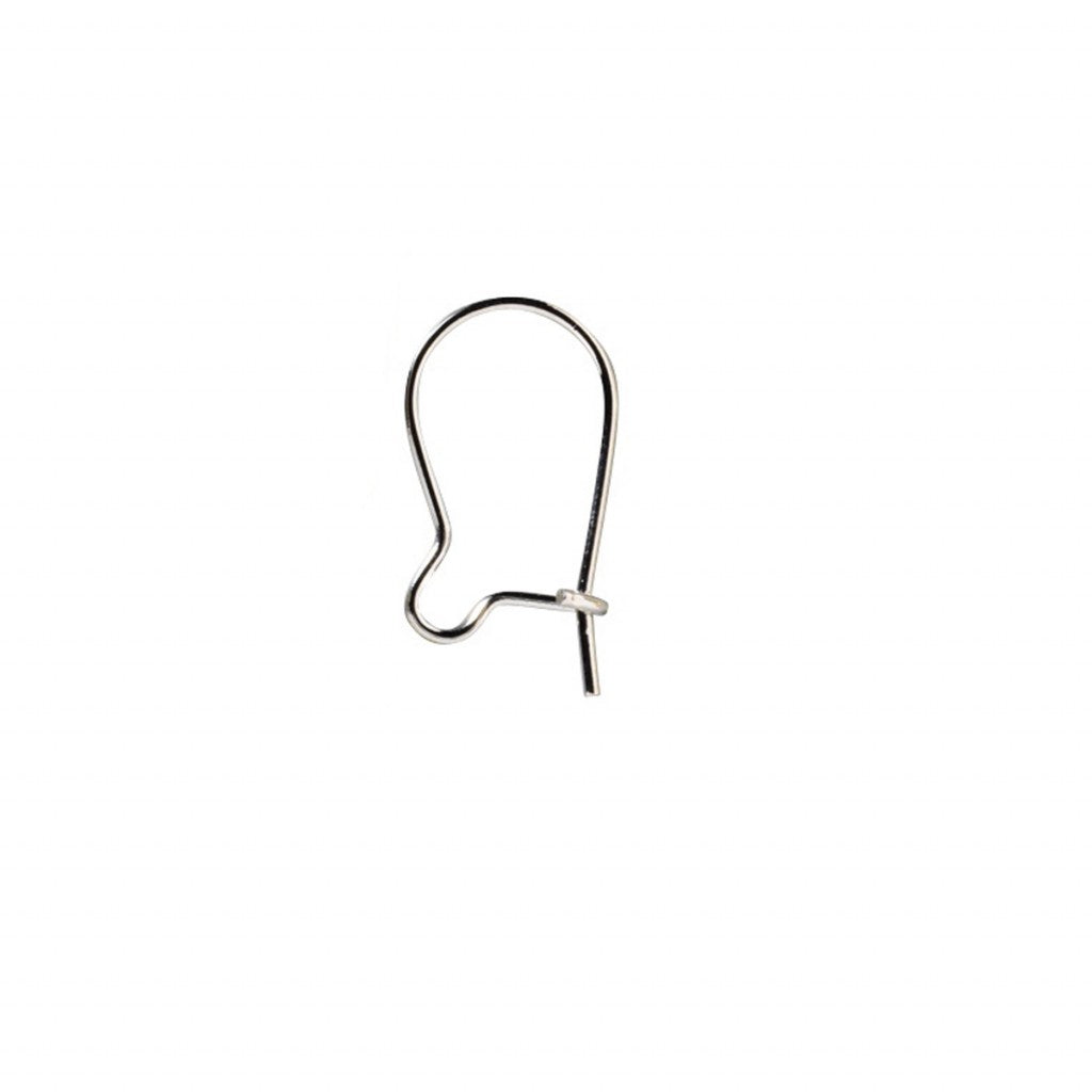 Ørekrok Sølvfrg 8x15mm 5 par