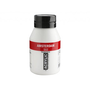 Amsterdam Standard 1000ml - 105 Titanium White - HobbyHimmelen