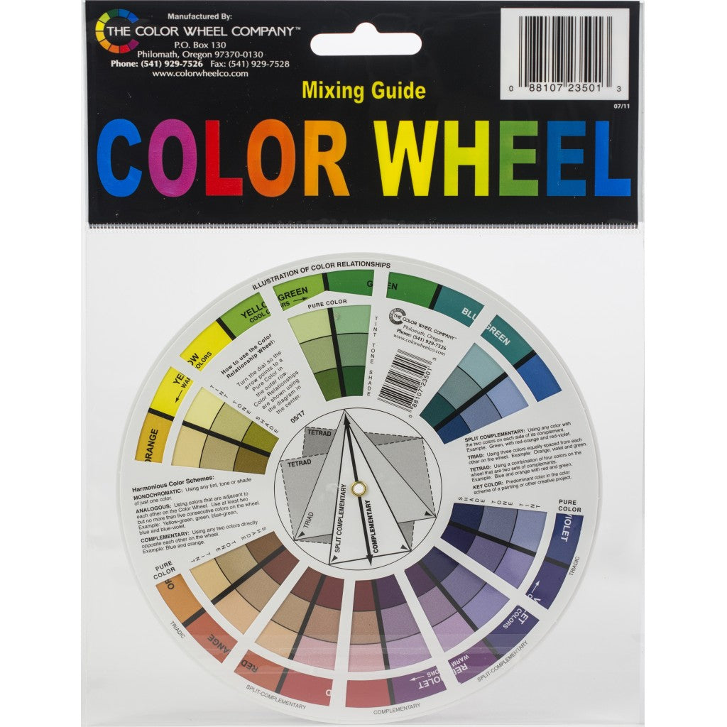Fargevelger / Fargehjul - Pocket Wheel Artist