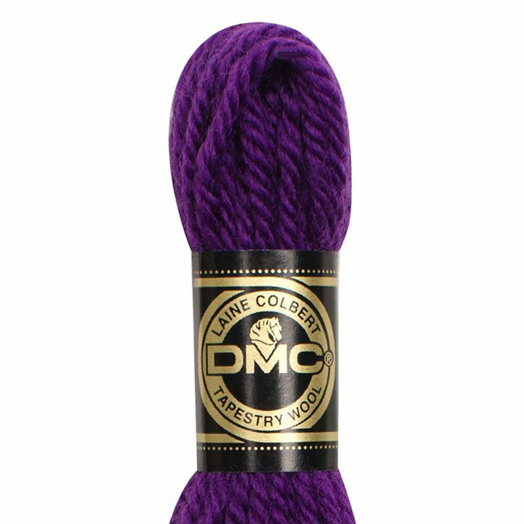 DMC Ullbroderigarn - #7017 Lilla