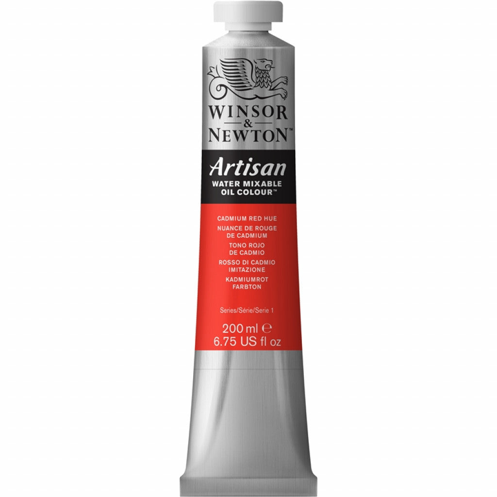 W&N - Artisan Water Mixable Oil 200ml - 095 Cadmium Red Hue