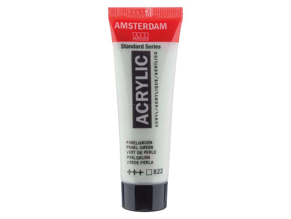 Amsterdam Standard 20ml - 822 Pearl Green - HobbyHimmelen