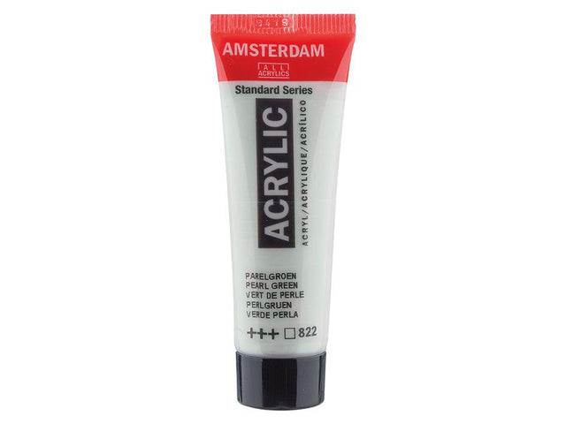 Amsterdam Standard 20ml - 822 Pearl Green - HobbyHimmelen