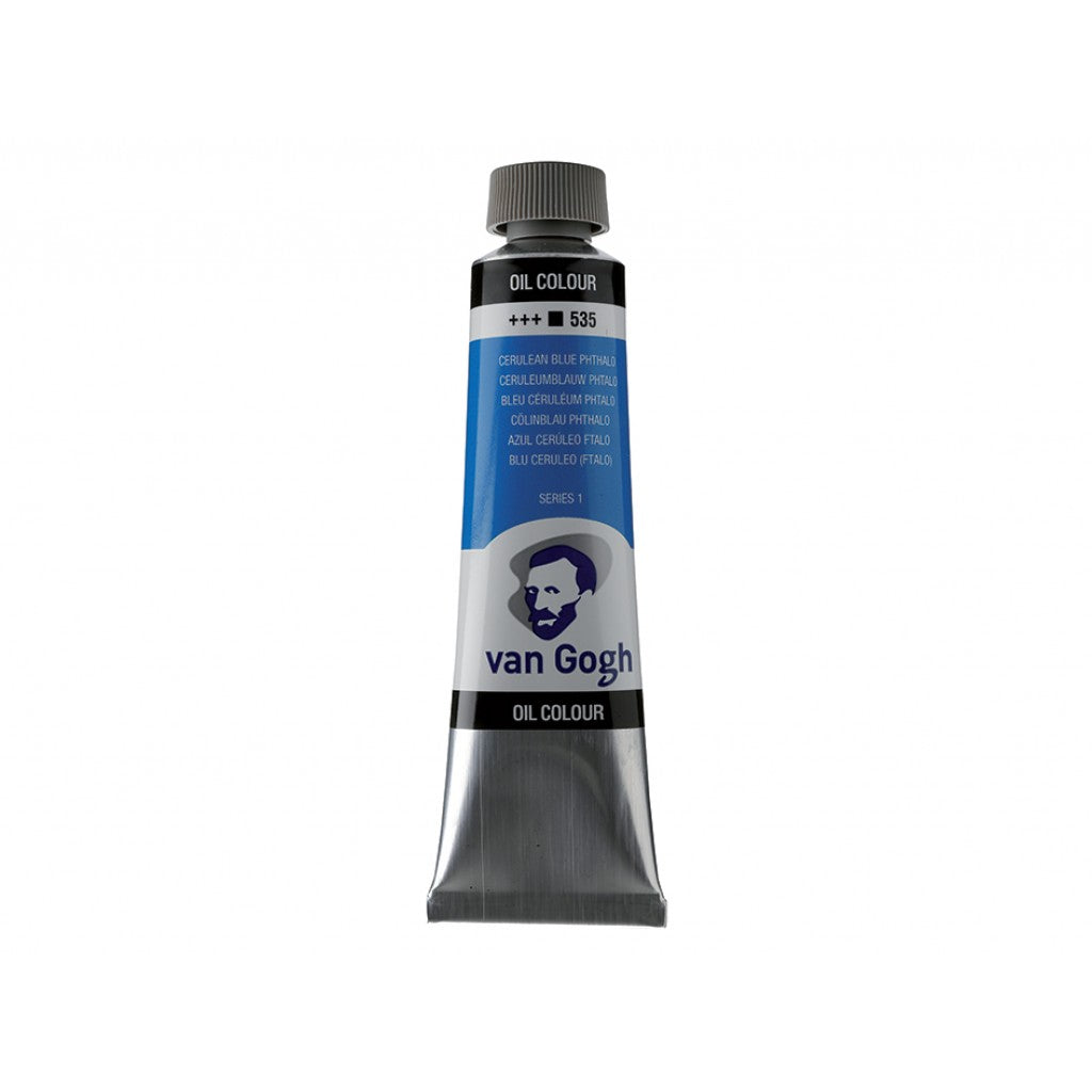 Van Gogh Olje 40ml - 535 Cerulean blue (phtalo)