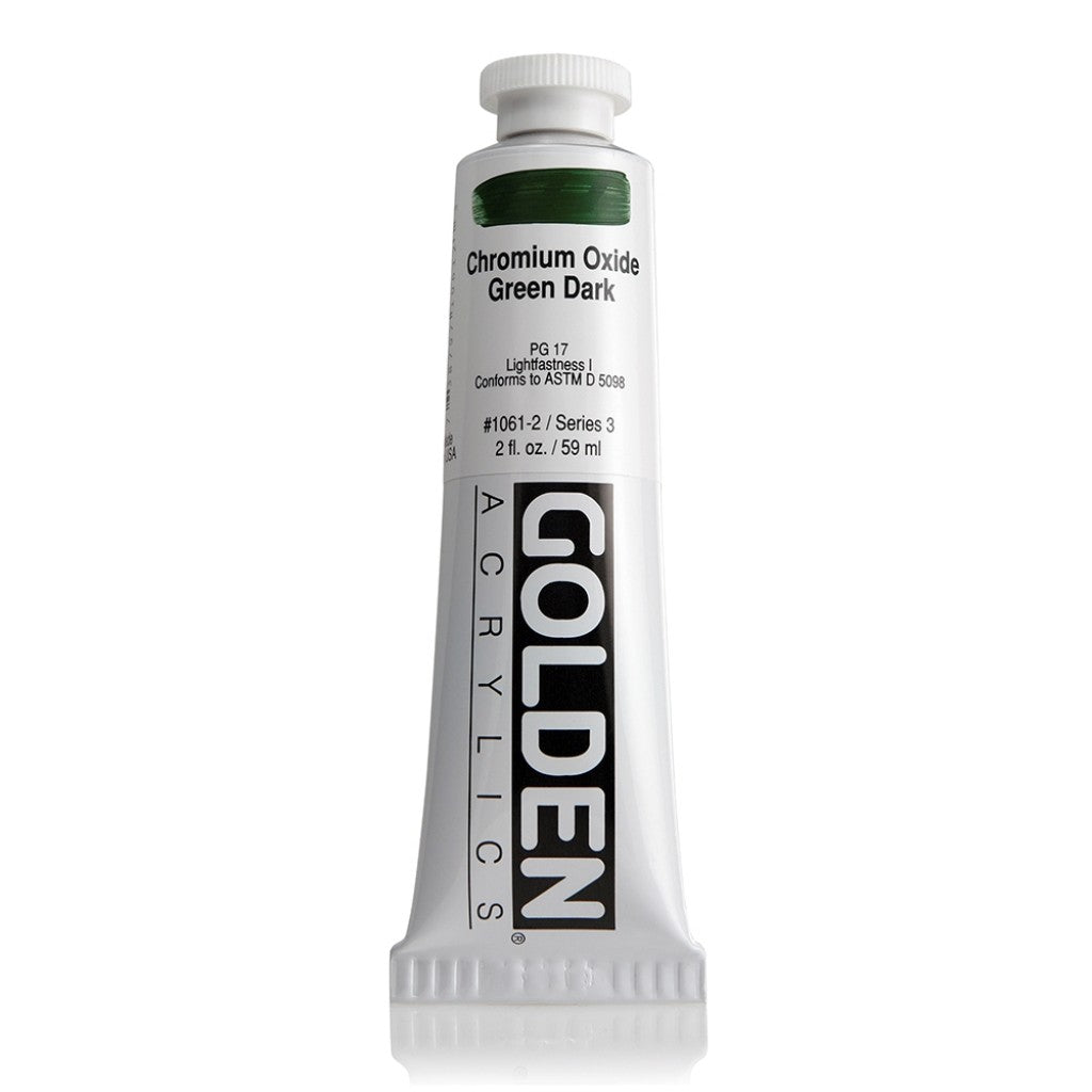 Golden - Heavy Body 59ml - 1061-2 Cromium Oxide Green Dark