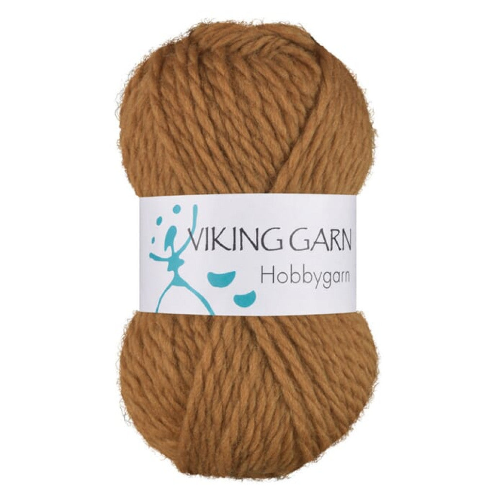 Viking Hobbygarn - 956 Cognac