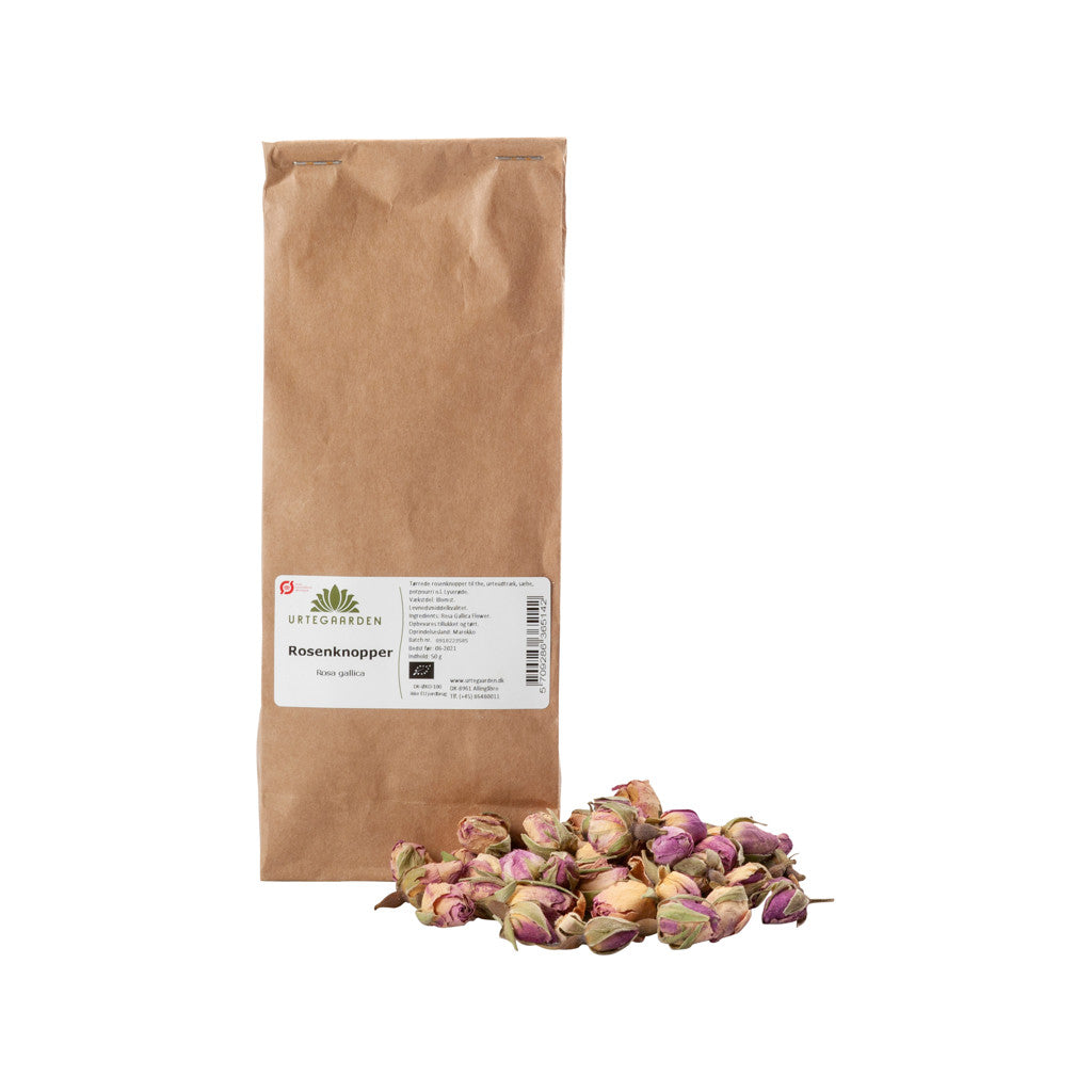 Økologiske Rosenknopper - 50g