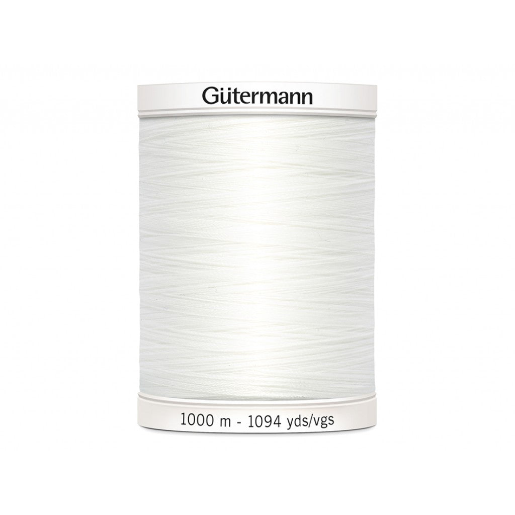 Gütermann Sew-all 1000m - 800 - Hvit