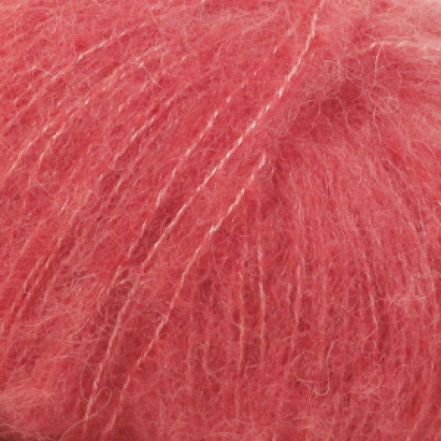 Brushed Alpaca Silk Uni - 6 Korall - HobbyHimmelen