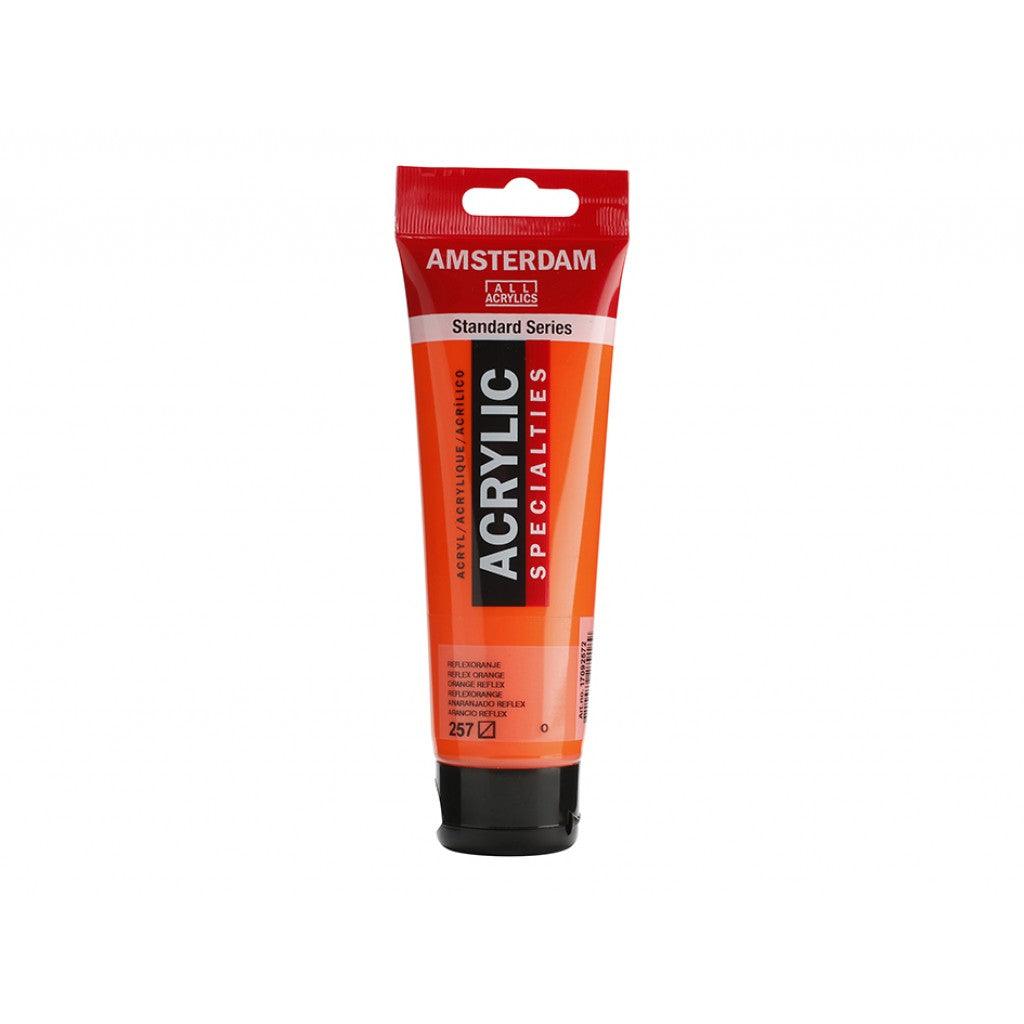 Amsterdam Standard 120ml - 257 Reflex Orange - HobbyHimmelen